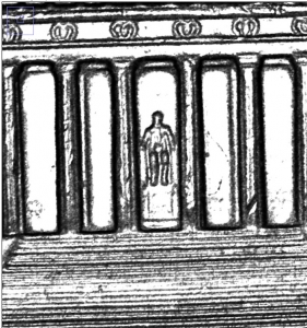 亚伯拉罕林肯的特写镜头